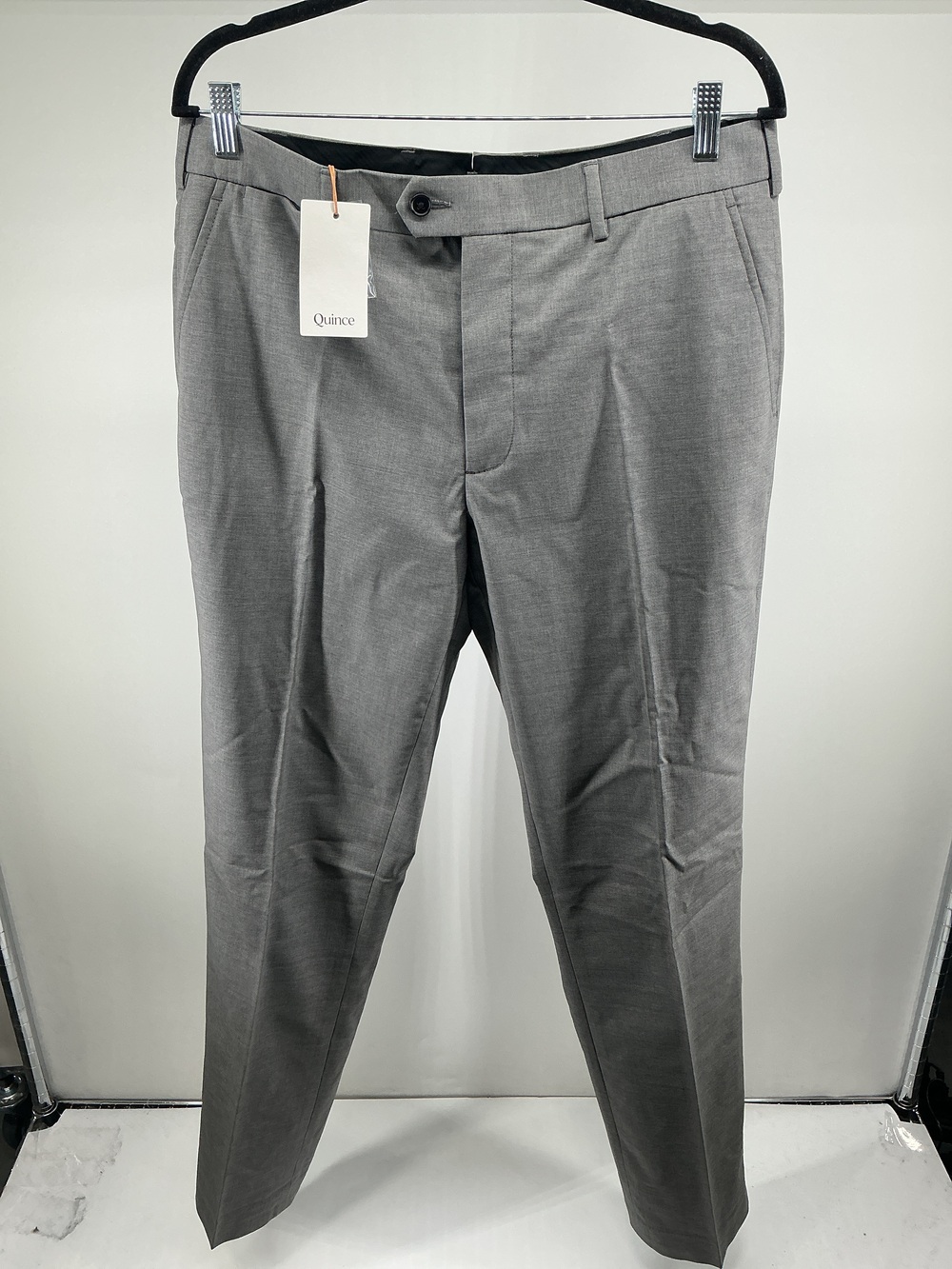 Stretch Wool Dress Pants - Straight Fit